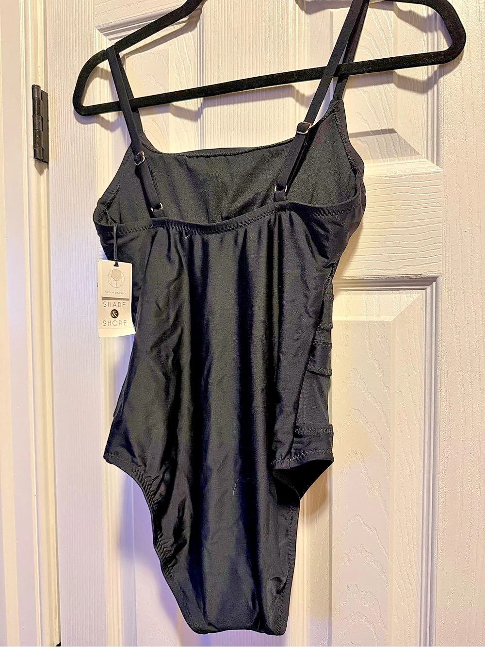 Shade & Shore Mesh-Front Medium-Coverage One-Piece Swimsuit One-Piece Swimsuit